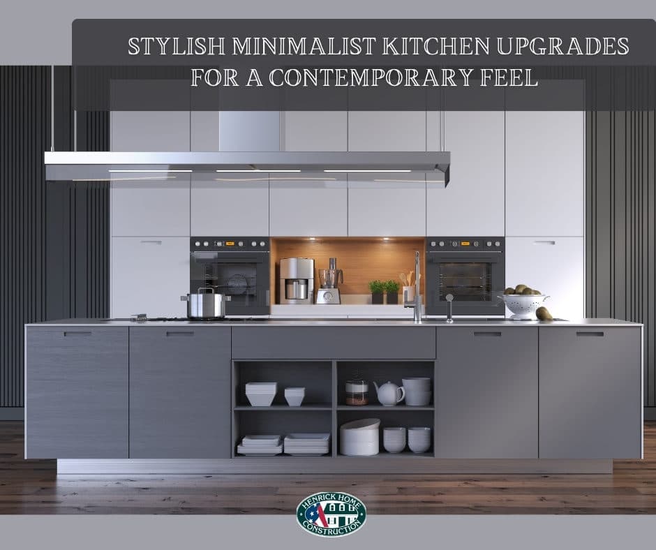 Stylish Minimalist Kitchen Upgrades for a Contemporary Feel