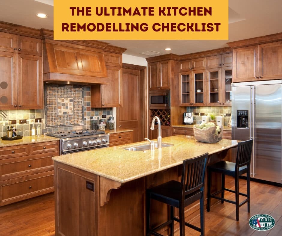 The Ultimate Kitchen Remodeling Checklist