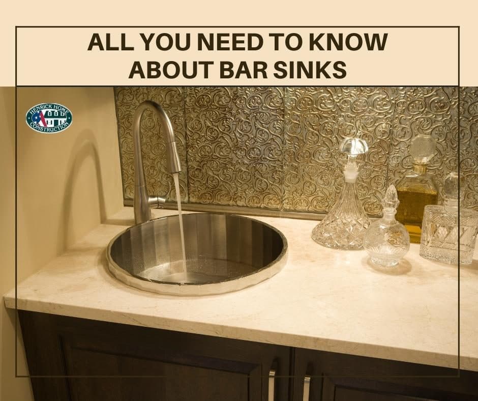 All You Need To Know About Bar Sinks