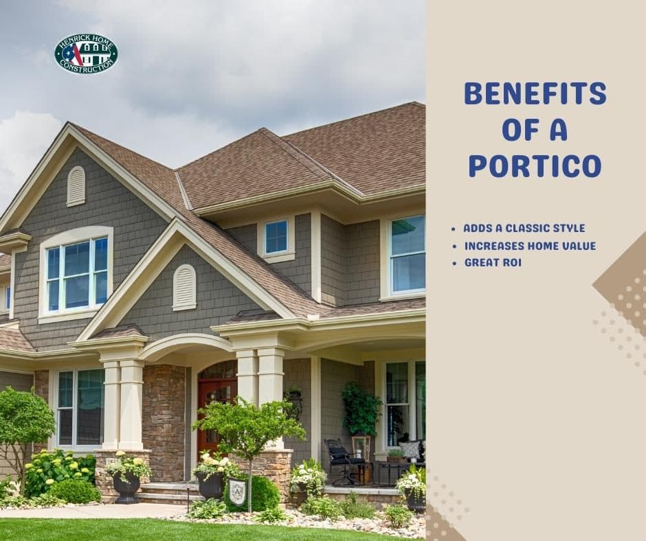 Benefits of a portico