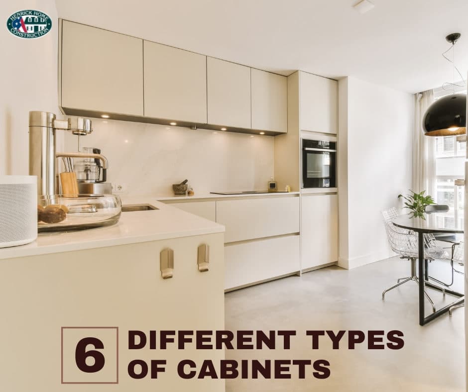 6 Different types of cabinets