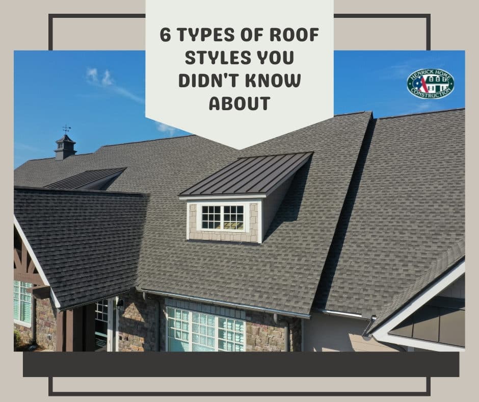 6 Types of roof styles you don't know about