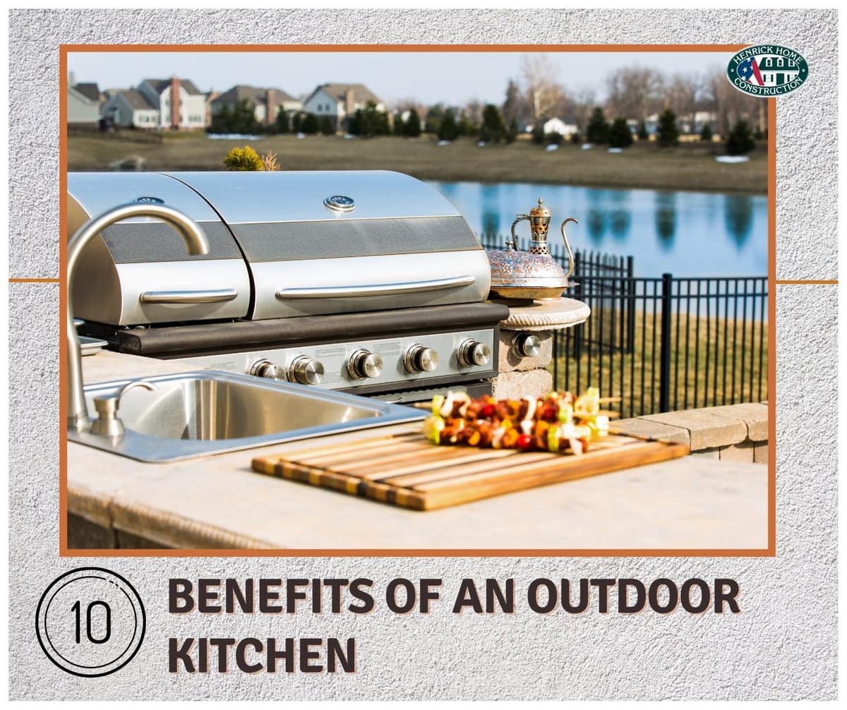 10 Benefits of an outdoor kitchen