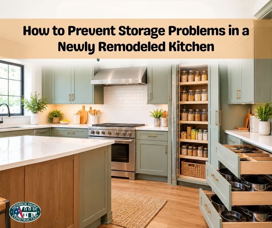 How to Prevent Storage Problems in a Newly Remodeled Kitchen