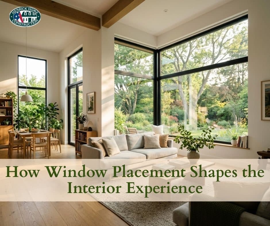 How Window Placement Shapes the Interior Experience