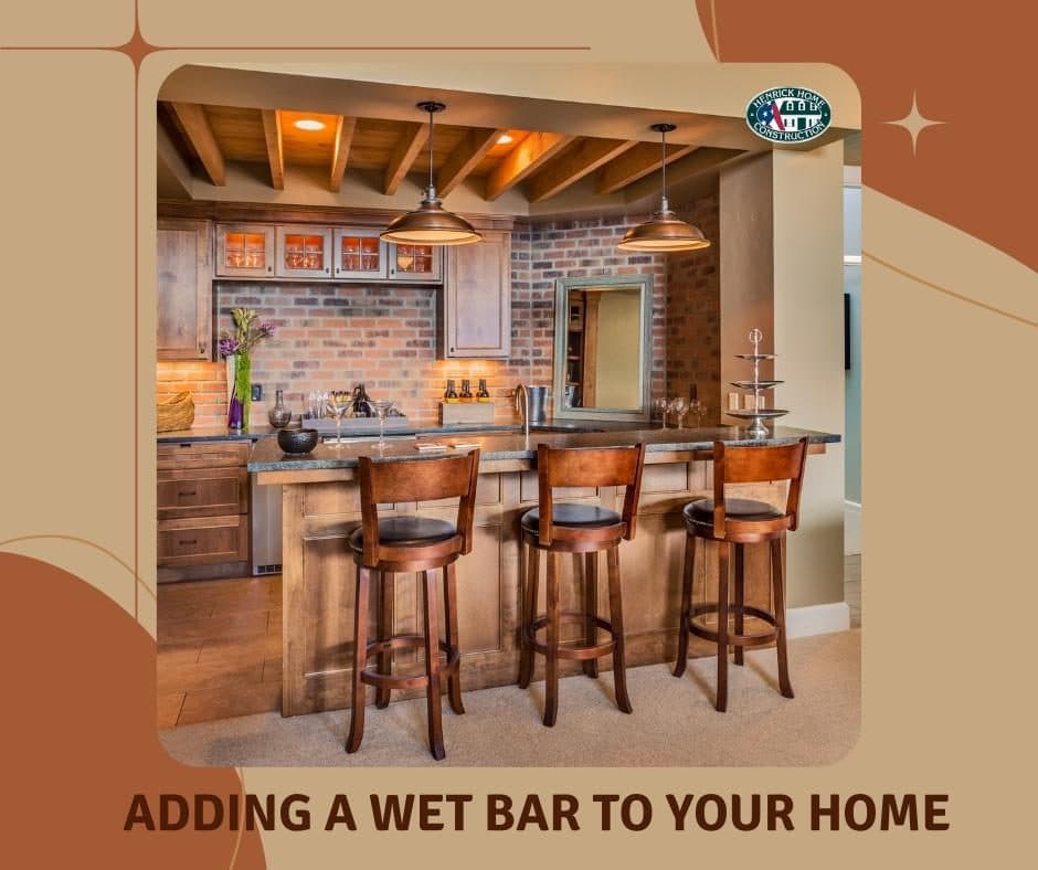 Adding A Wet Bar To Your Home