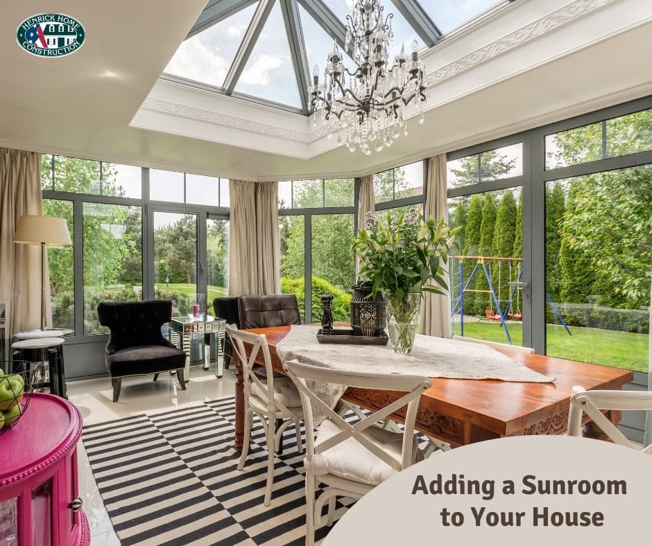 Adding a Sunroom to Your House
