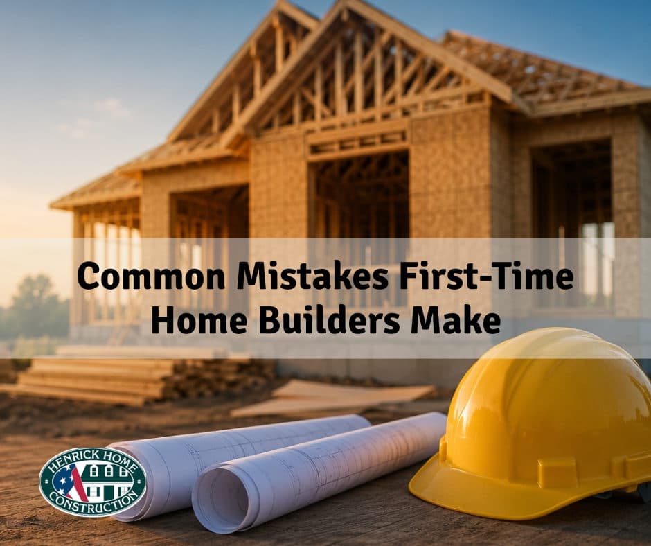 Newly built custom home exterior at dusk representing a completed first-time construction project