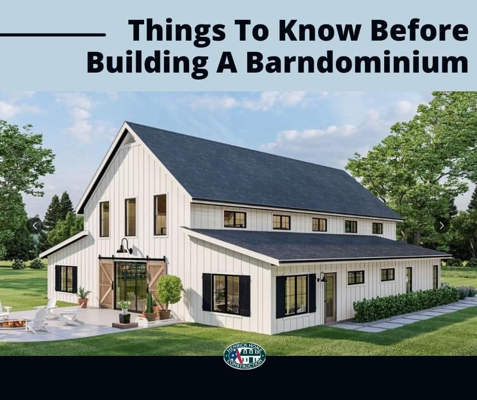 Things To Know Before Building A Barndominium